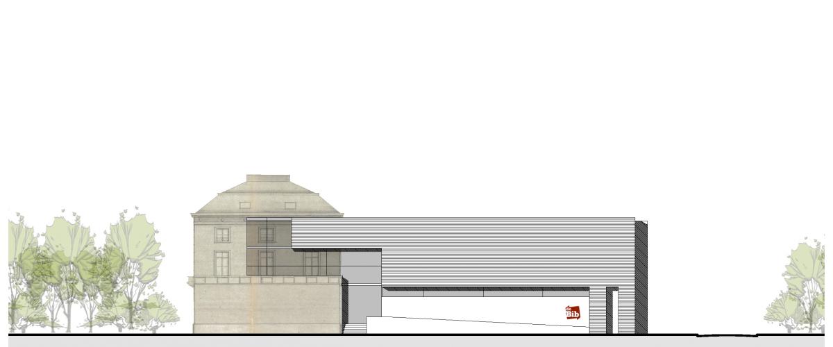 ArVD | home | Architecture | Vincent Deketelaere | Rénovation | bibliothèque de  Halle